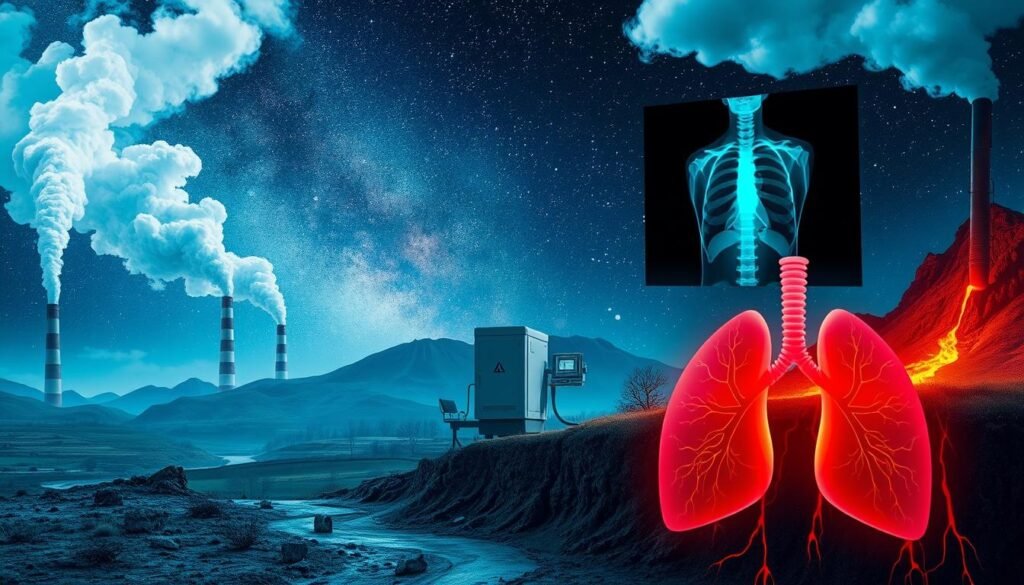 Sources of radiation exposure linked to lung cancer