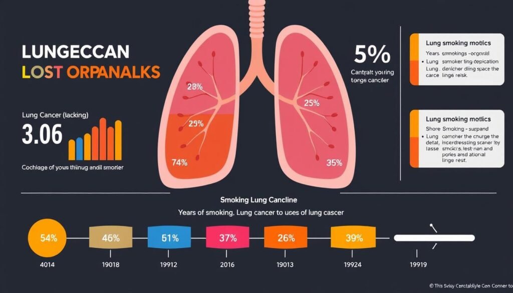 Statistics on lung cancer and smoking