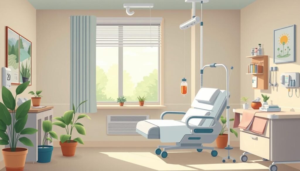 Survival rates and symptom management through chemotherapy
