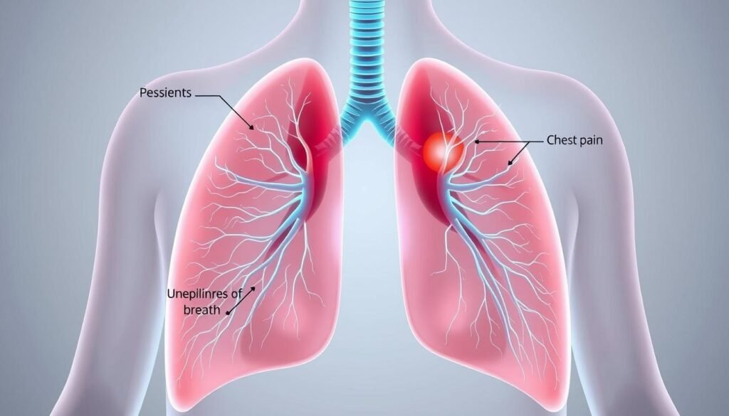 Symptoms indicating lung cancer