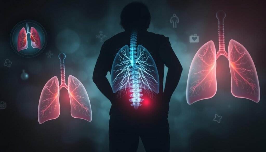 Symptoms of Lung Cancer-Related Back Pain