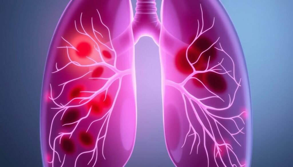 Symptoms of lung cancer by type