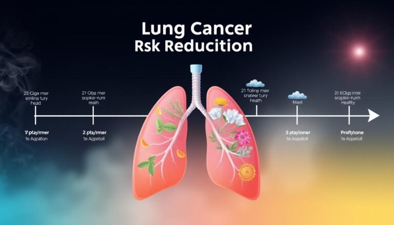 The timeline of lung cancer risk reduction after quitting smoking