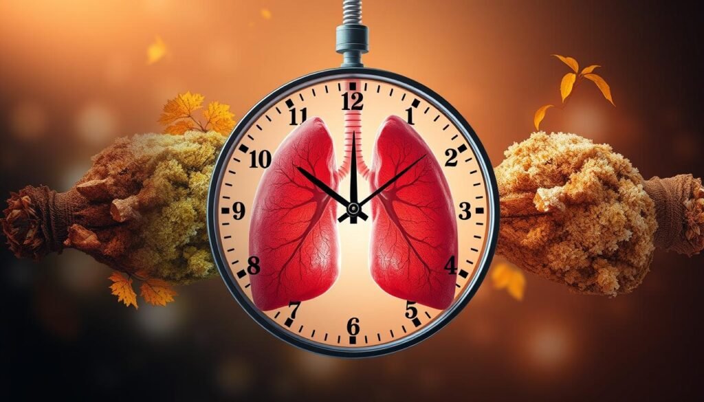 Time Factor in Lung Cancer Risk