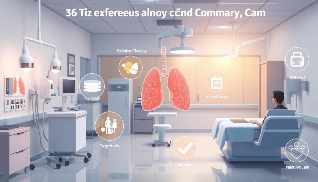 Treatment options for extensive stage small cell lung cancer