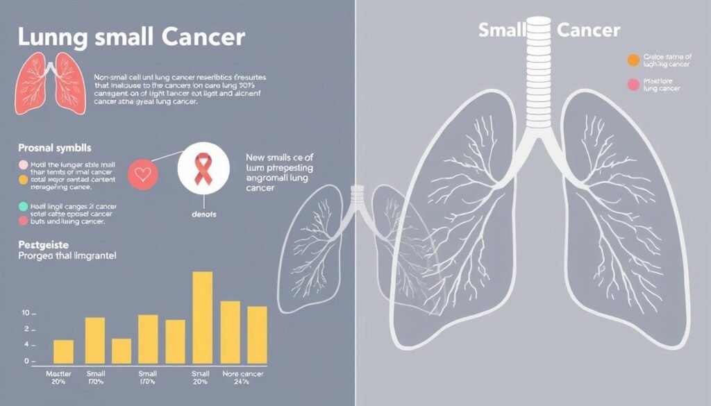 Types of lung cancer and prognosis statistics
