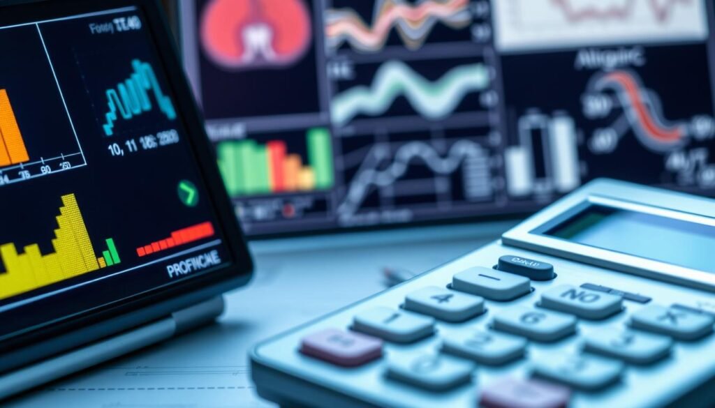 Using the calculator to assess the probability of malignancy