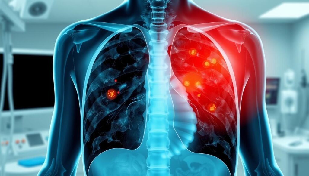 X-ray function in lung cancer detection