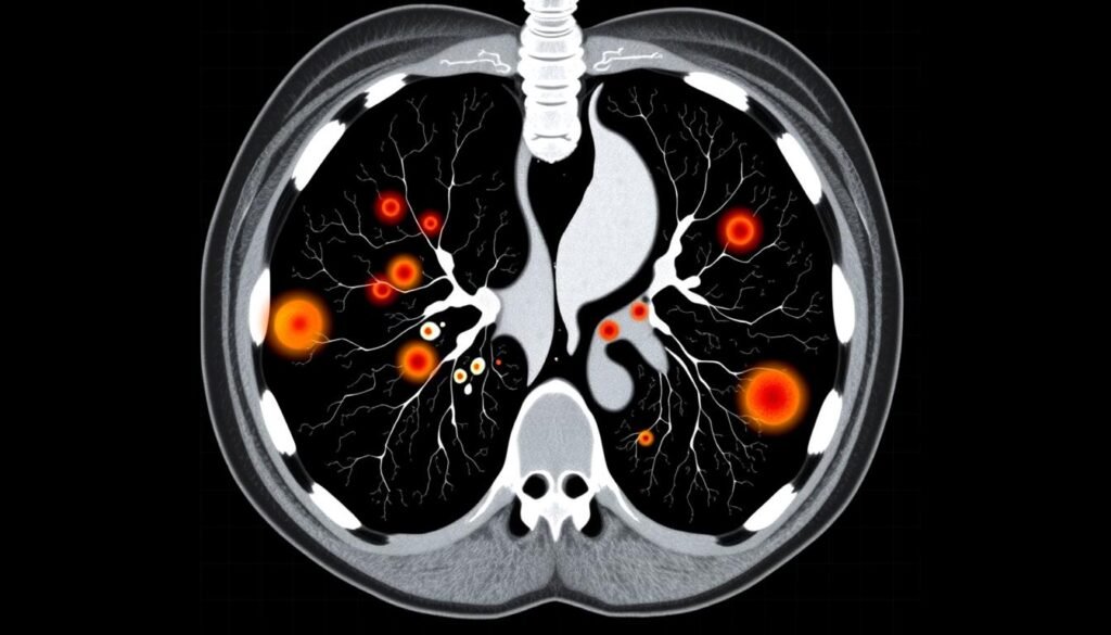 abnormal lung CT results