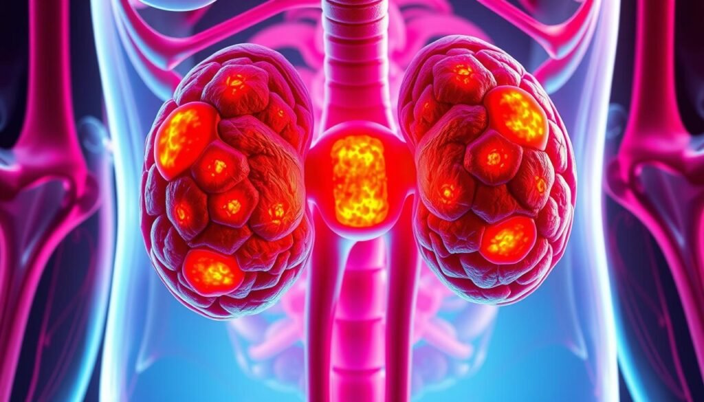 adrenal gland metastases