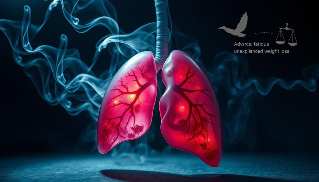 advanced non-small cell lung cancer symptoms