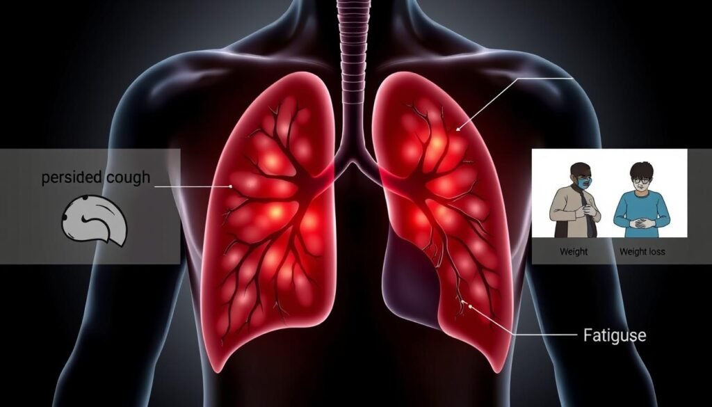 advanced symptoms of small cell lung cancer
