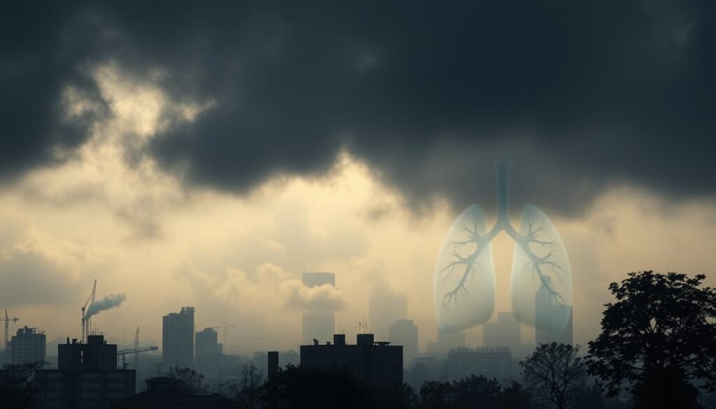 air pollution effects on lung cancer