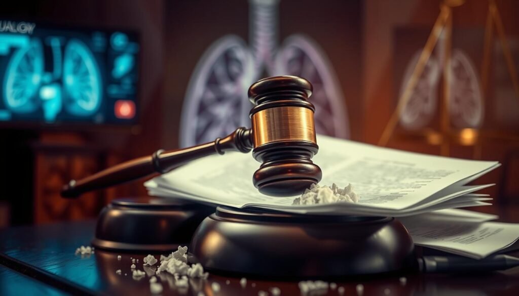 asbestos lung cancer settlements