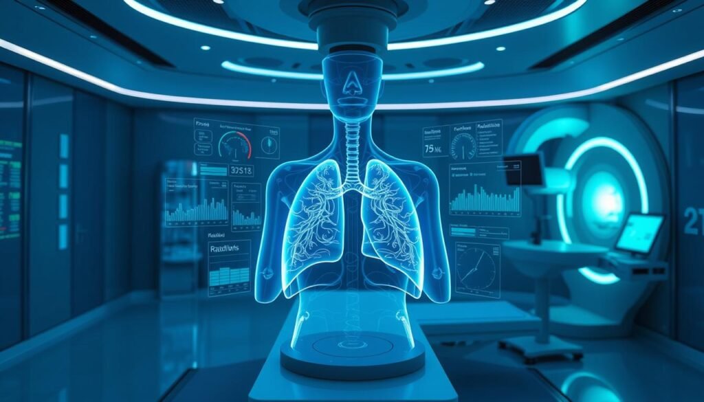 assessing lung dosages in radiotherapy