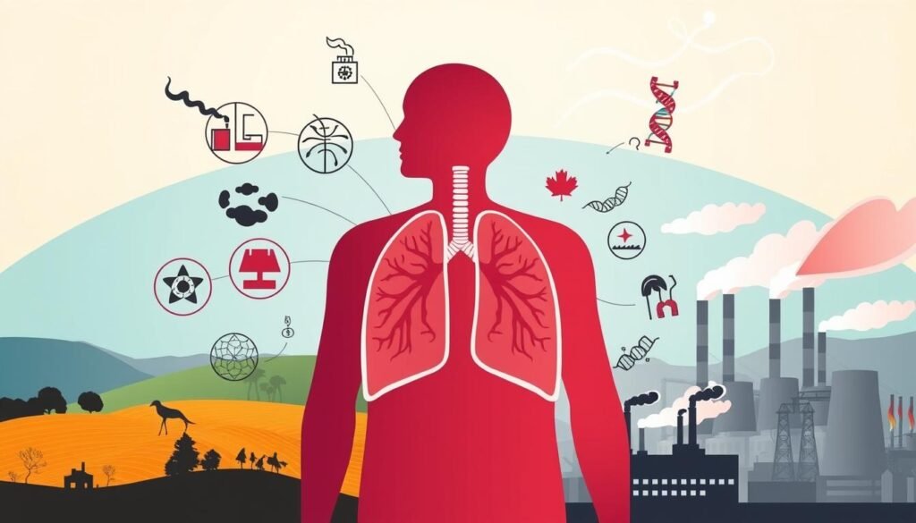 asthma and lung cancer risk factors