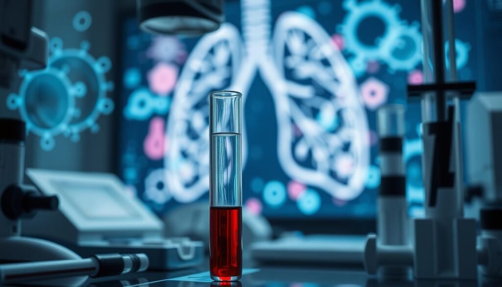 can a blood test detect lung cancer