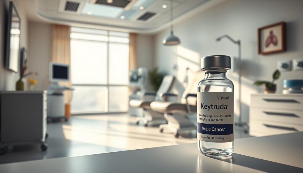 can keytruda cure stage 4 lung cancer