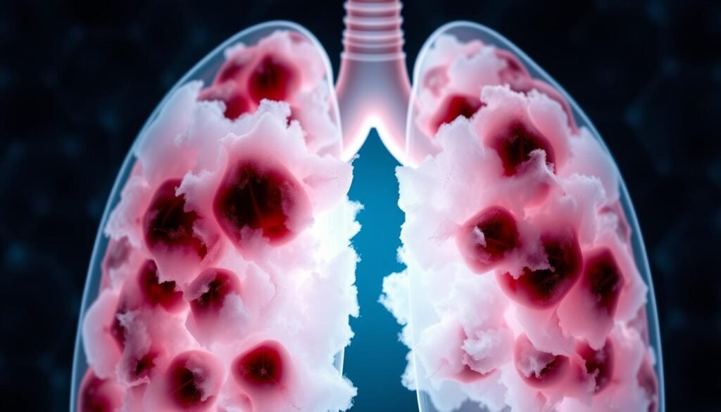 can lung cancer cause fluid in the lungs