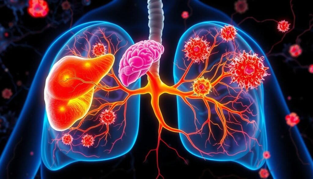 cancer metastasis organ effects lung cancer spread