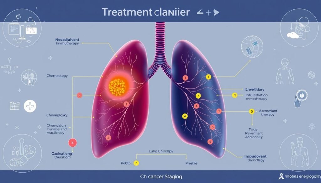 cancer staging in lung cancer treatment planning