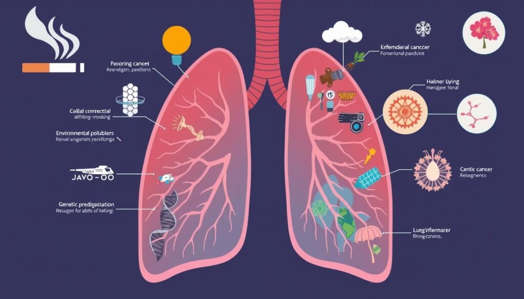 causes of lung cancer recurrence