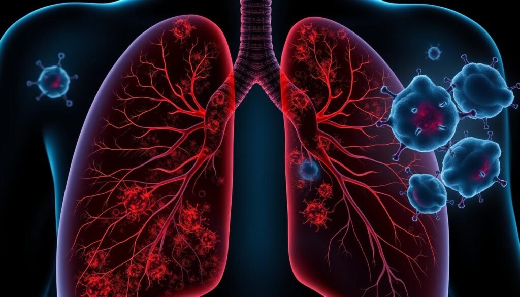 chronic bronchitis increases the risk of lung cancer.