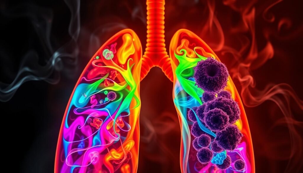 chronic inflammation and lung cancer development