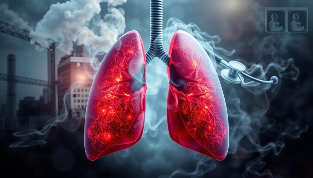 chronic lung diseases and lung cancer