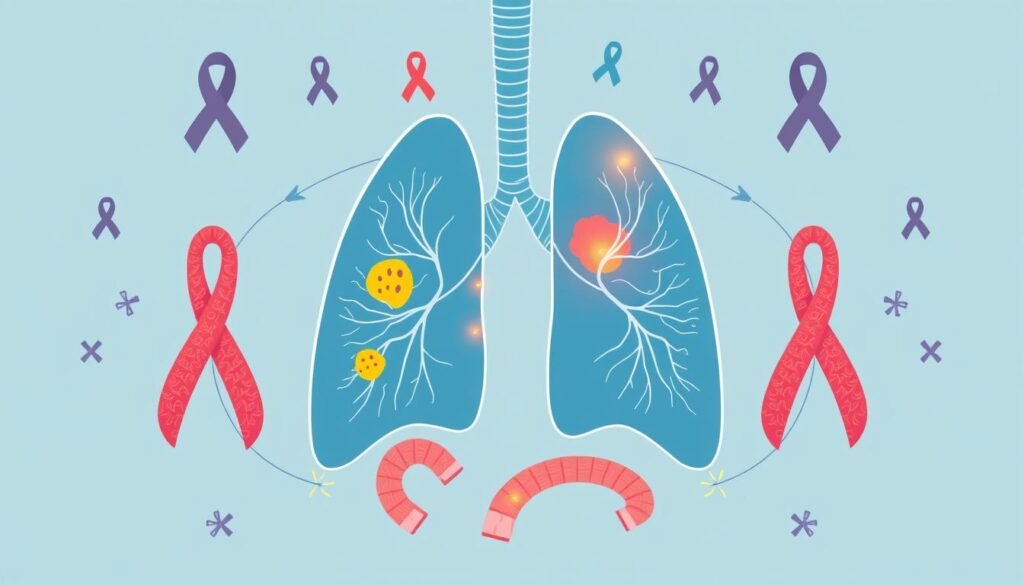 colon and lung cancer