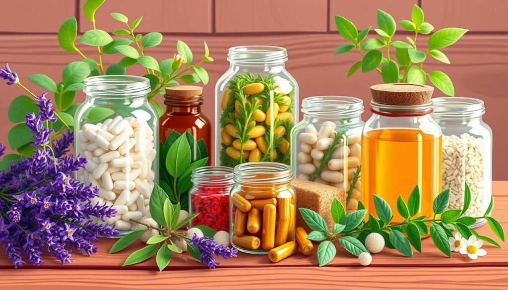 complementary therapy herbal supplements