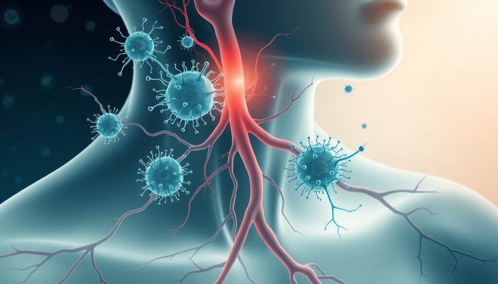 connection between lymphoma and lung cancer