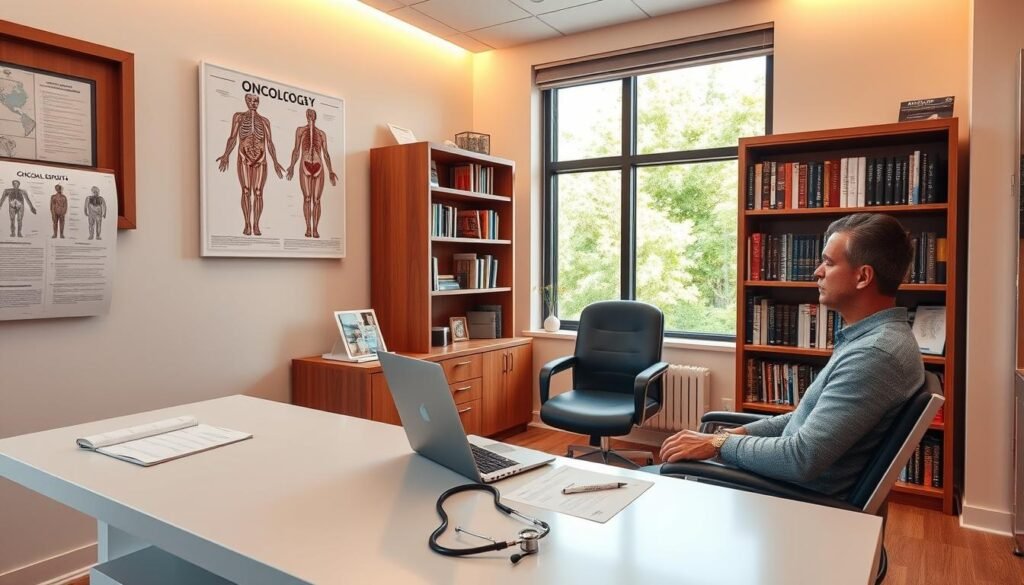 consulting an oncologist