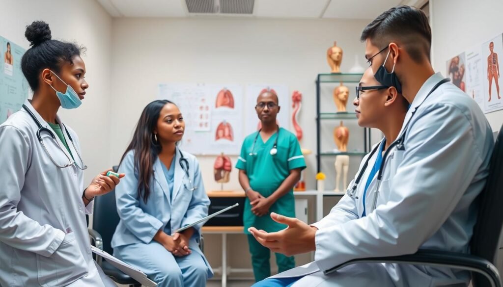 consulting healthcare professionals