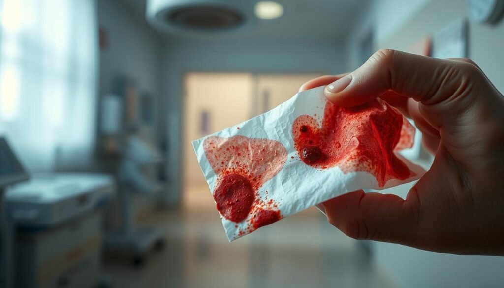 coughing up blood rust-colored sputum chest pain and lung cancer hoarseness symptoms recurrent infections and lung cancer