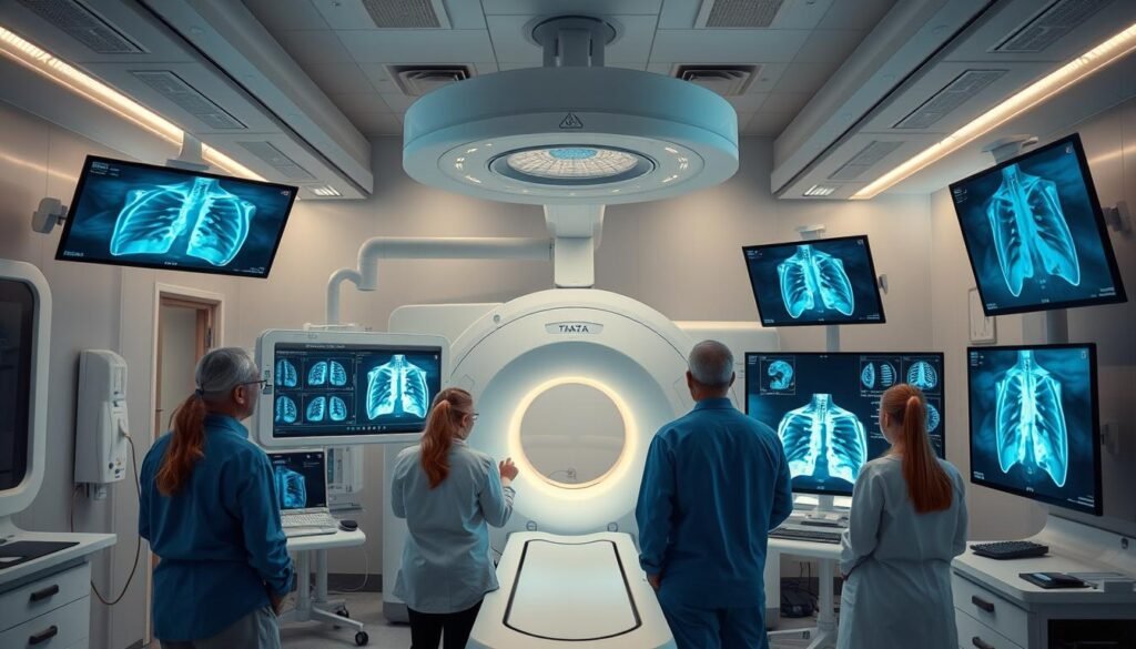 diagnostic imaging for lung cancer assessment