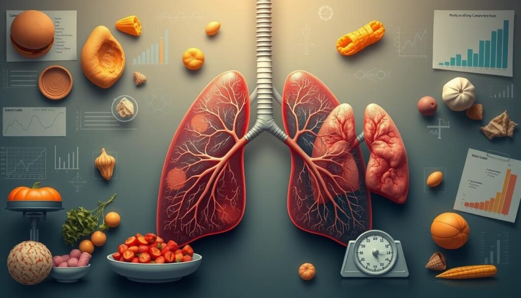 does obesity increase risk of lung cancer
