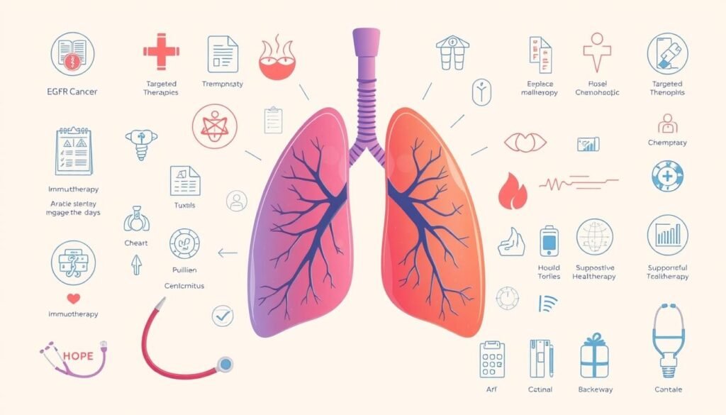 egfr lung cancer stage 4