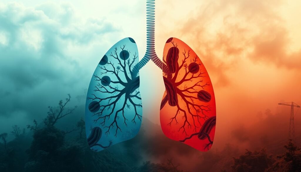 endocrine disruption respiratory illness