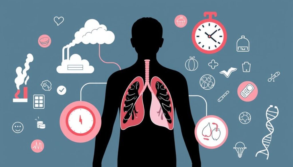 factors affecting lung cancer survival