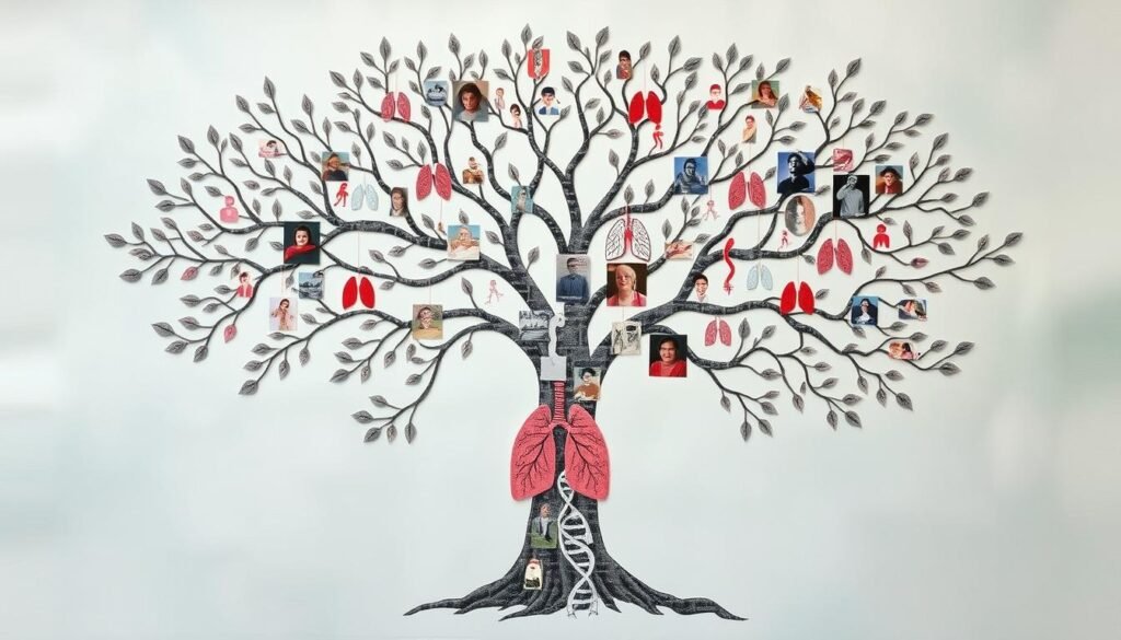 family history of lung cancer