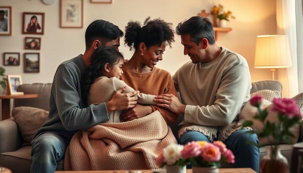 family support and emotional assistance