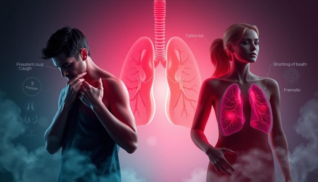 gender-specific lung cancer symptoms