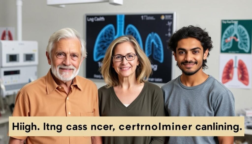 high-risk populations for lung cancer screening