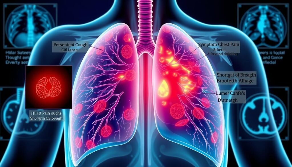 hilar lung cancer symptoms