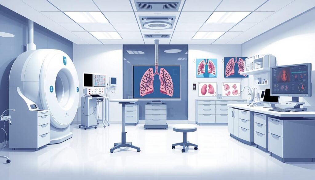 how do they test for lung cancer