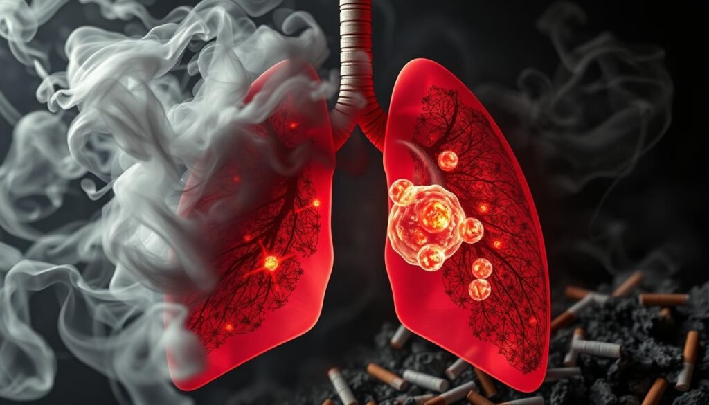 how does smoking cause lung cancer