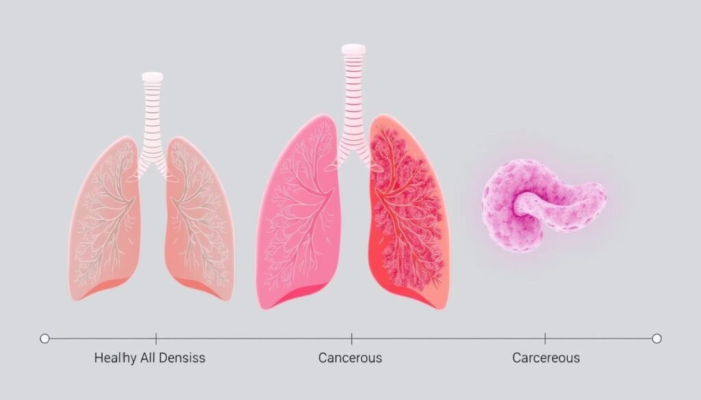how fast does lung cancer progress
