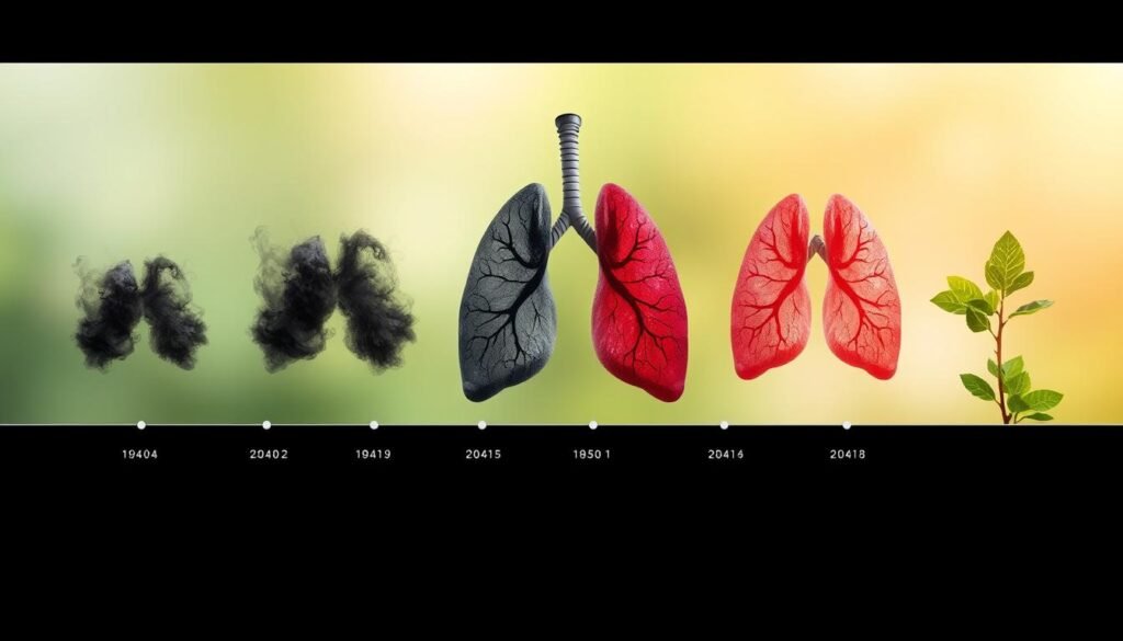 how long after quitting smoking does lung cancer risk decrease