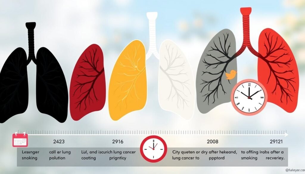 how time since quitting affects lung cancer risk